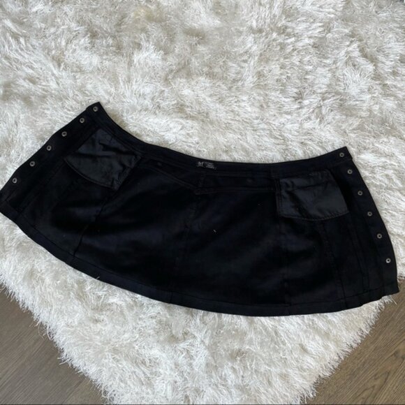 Zara TRF Collection | Black Front Button up skirt | Size Small - Picture 8 of 11